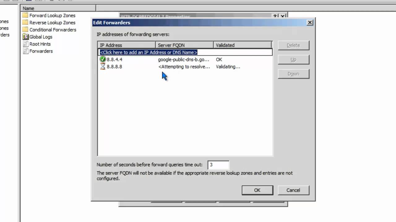 Cambiar Servidor Dns Windows Server 2003